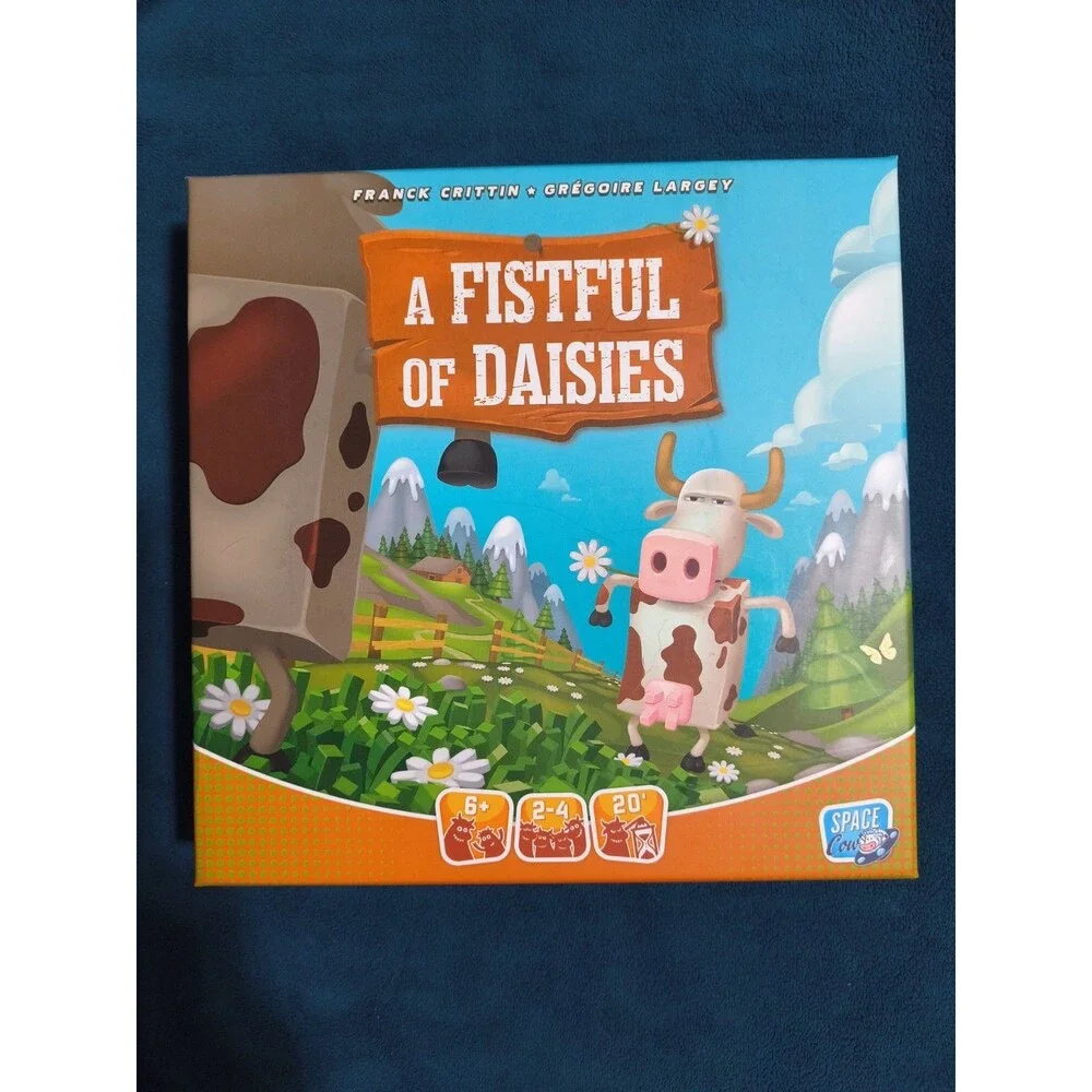 2022 A Fistful Of Daisies Board Game By Space Cow 99% Complete